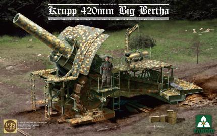 WWI German Big Bertha 42cm Seige Howitzer 